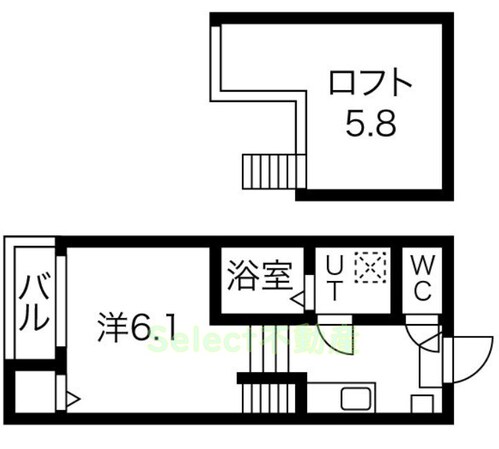 庄内通駅 徒歩7分 1階の物件間取画像